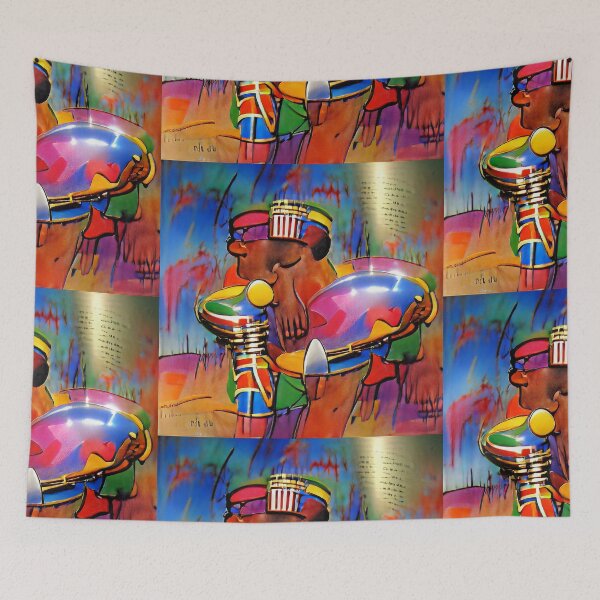 Item preview, African Percussion ~ Colorful Positive Vibes designed and sold by cottonklub.