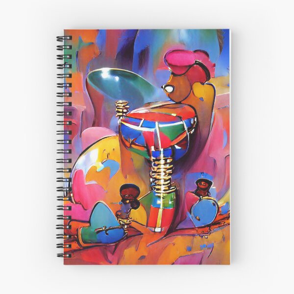 Item preview, African Percussion ~ Colorful Positive Vibes designed and sold by cottonklub.