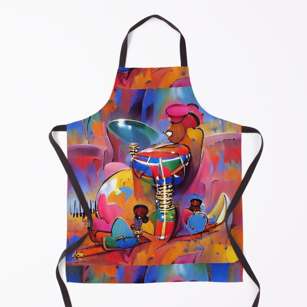 Item preview, African Percussion ~ Colorful Positive Vibes designed and sold by cottonklub.
