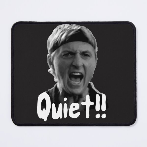 Item preview, Cobra Kai Quiet - Cobra Kai Johnny Lawrence Classic T-Shirt designed and sold by Ayana Todd.