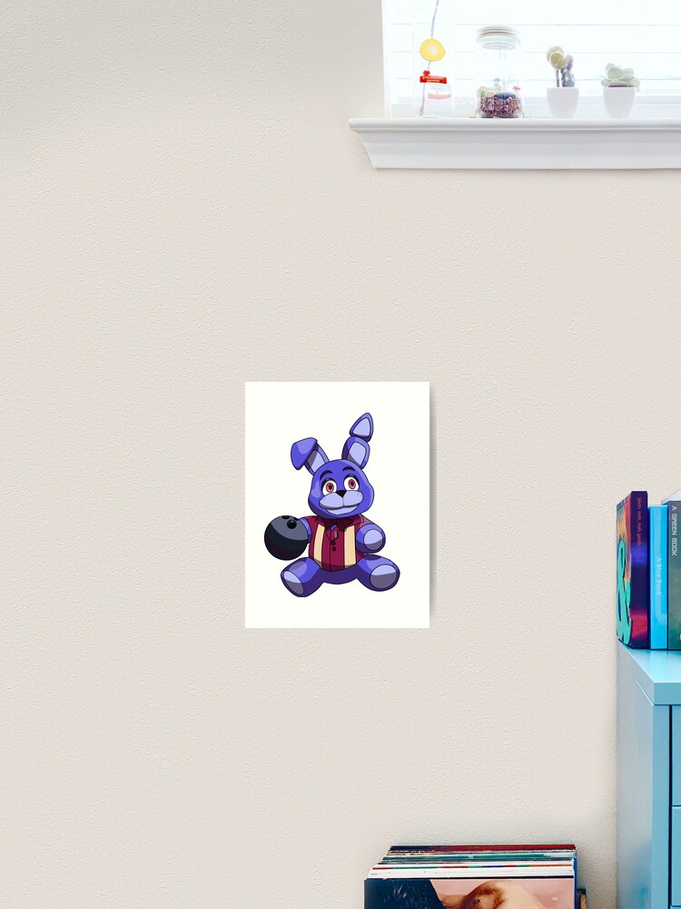 Fnaf Glamrock Bonnie  Sticker for Sale by Barrelisred