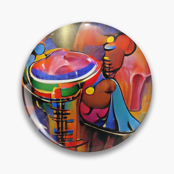 Item preview, African Percussion ~ Colorful Positive Vibes designed and sold by cottonklub.