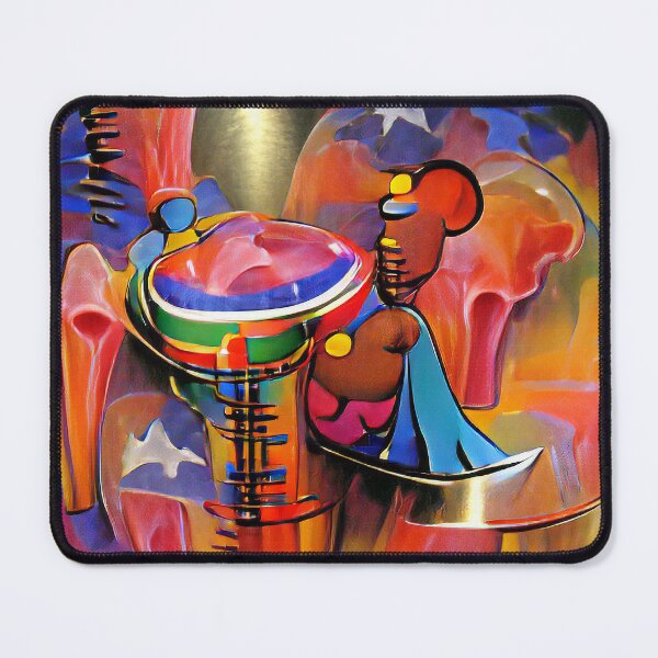 Item preview, African Percussion ~ Colorful Positive Vibes designed and sold by cottonklub.