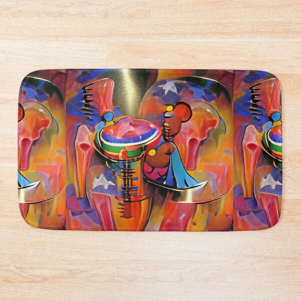 Item preview, African Percussion ~ Colorful Positive Vibes designed and sold by cottonklub.