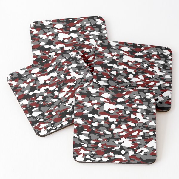 Item preview, Vermilion smoke Camo pattern digital Camouflage designed and sold by Tshirtstory.