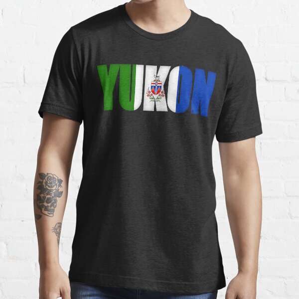 "YukonFlagge Kanada" TShirt von MikePrittie Redbubble
