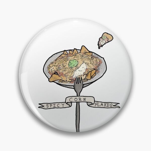 Item preview, Spicy cornflakes (Nachos) colored  designed and sold by Dopamine Dumpster.