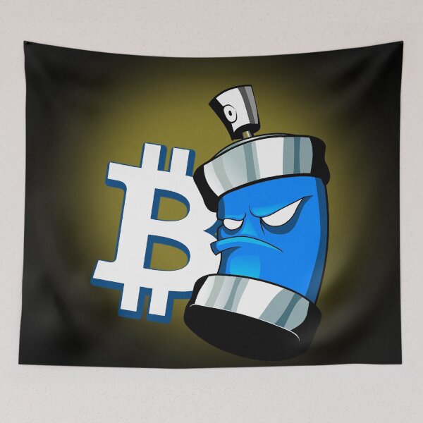 Item preview, Bitcoin Graffiti  designed and sold by StepupDesign.