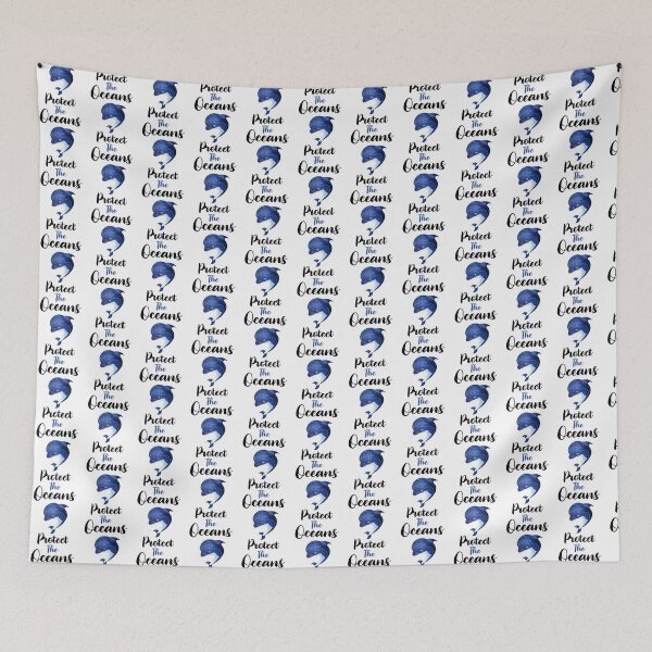 Item preview, Protect the oceans, nature conservancy   designed and sold by TaycraftUSA.