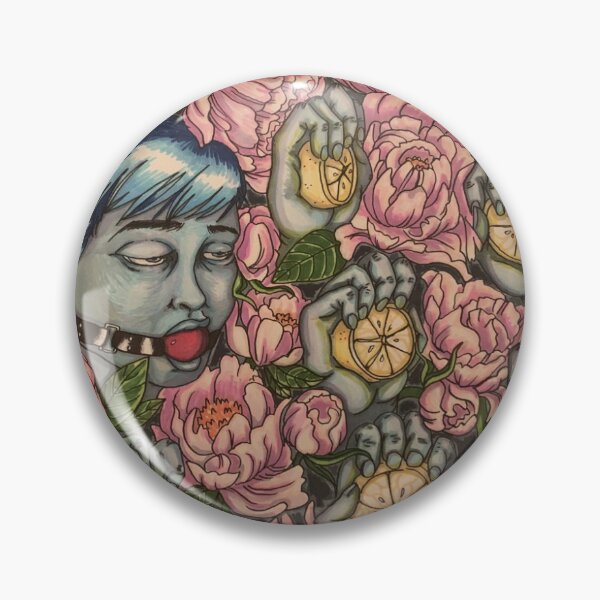 Item preview, peonies designed and sold by Lizthebirdbird.