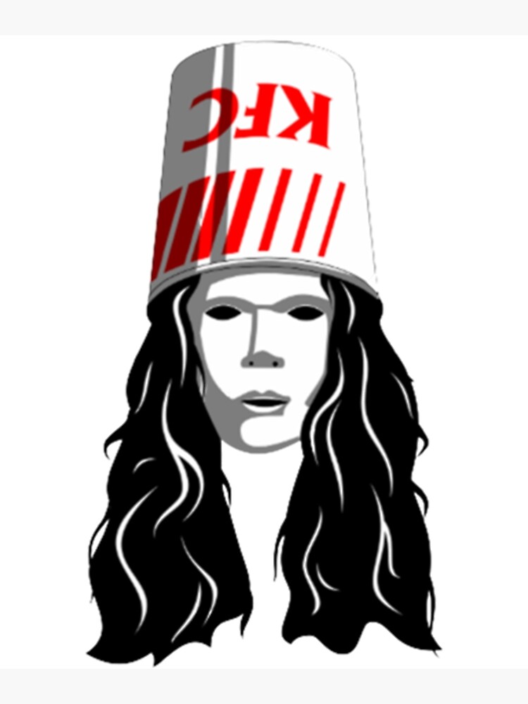 "Buckethead " Poster for Sale by BucketbotJapan Redbubble