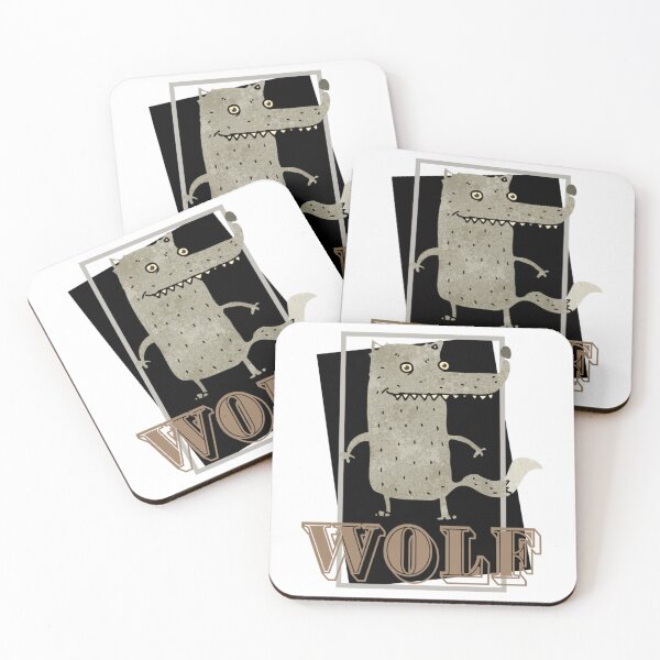 Item preview, the wolf and the lamb.   designed and sold by TaycraftUSA.