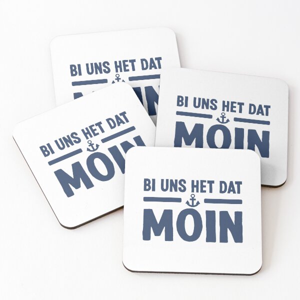 Item preview, Bi Uns Het Dat Moin North German Low German Sayings designed and sold by Team150Designz.