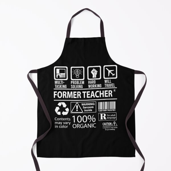 Item preview, Former Teacher T Shirt - MultiTasking Certified Job Gift Item Tee designed and sold by andahanson.