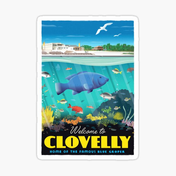 Artikel-Vorschau von Clovelly Beach Australien, designt und verkauft von russelltate.