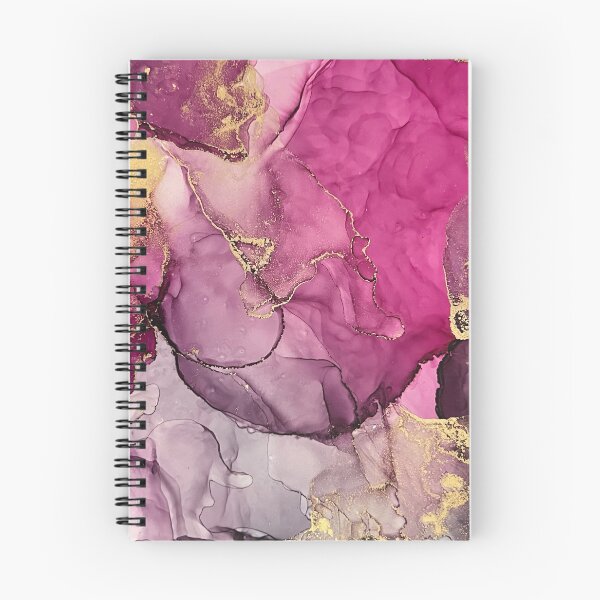 Item preview, Purple and Gold Alcohol Ink Art designed and sold by artbylisanadine.