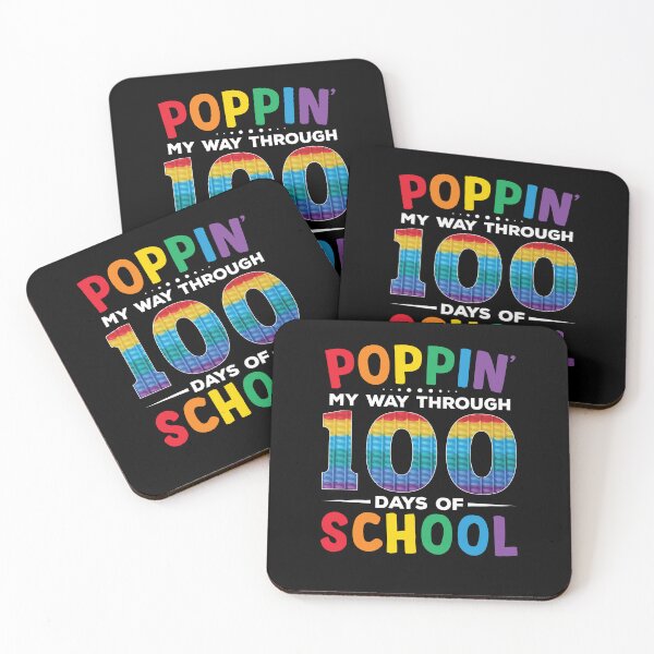 Item preview, Poppin My Way Through 100 Days Of School Shirt, I Crushed 100 Days of School Shirt, Boy 100 Days of School Shirt, Funny Kids School Shirt designed and sold by aymob.