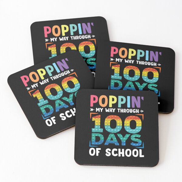 Item preview, Poppin My Way Through 100 Days Of School Shirt, I Crushed 100 Days of School Shirt, Boy 100 Days of School Shirt, Funny Kids School Shirt designed and sold by aymob.