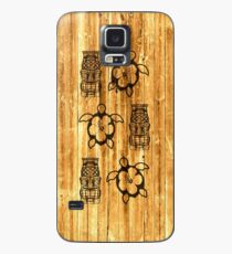 Honu und Tiki Maske Hülle & Klebefolie für Samsung Galaxy