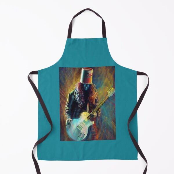 Item preview, Buckethead art guitar designed and sold by BucketbotJapan.