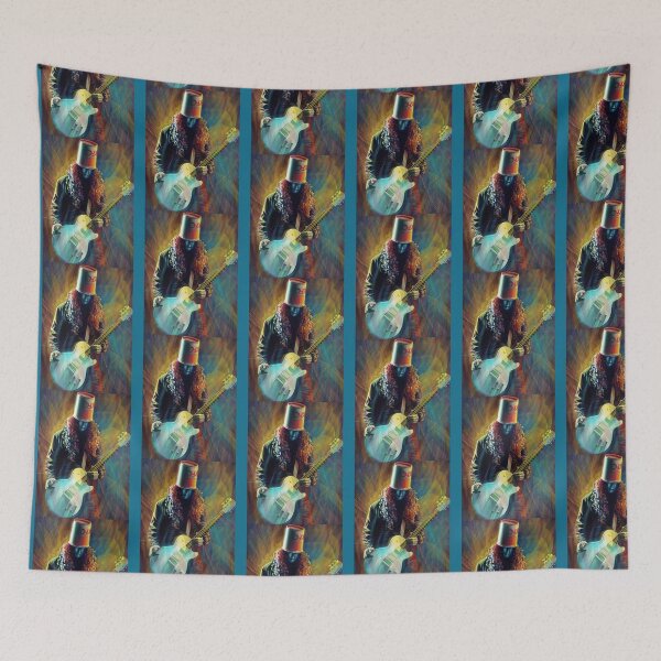 Item preview, Buckethead art guitar   designed and sold by BucketbotJapan.