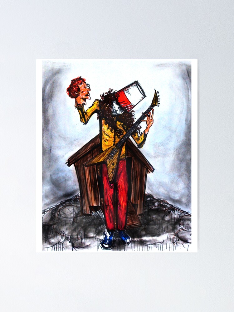 "buckethead cartoon land tour 2021 siangrabu " Poster for Sale by ...