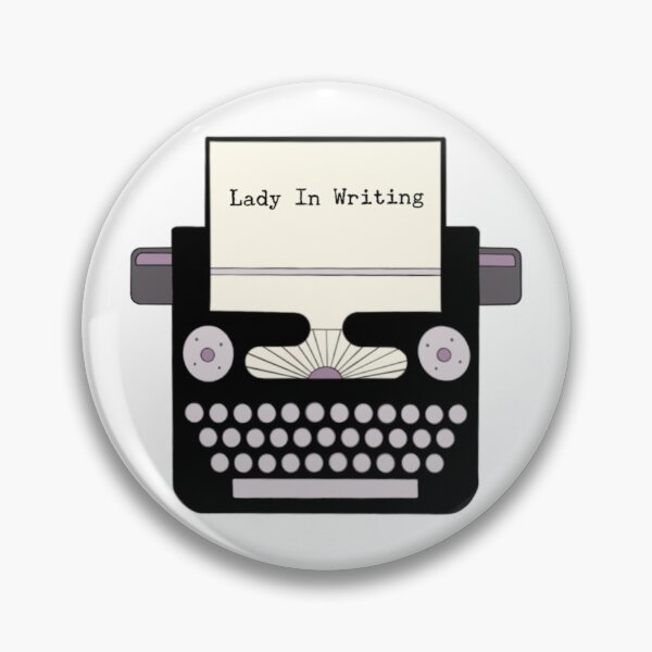 Item preview, Typewriter Logo designed and sold by LadyInWriting.