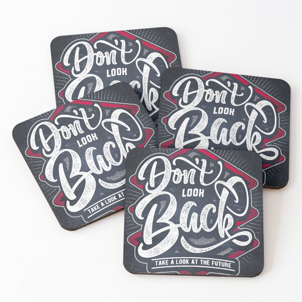 Item preview, Don't look back — Motivation lettering, quote designed and sold by GreekTavern1979.