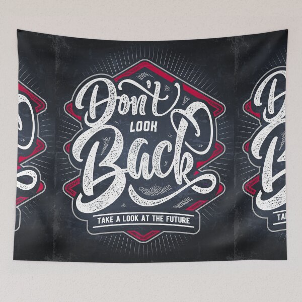 Item preview, Don't look back — Motivation lettering, quote designed and sold by GreekTavern1979.