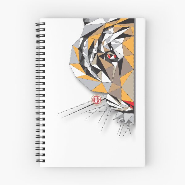 Item preview, División negra Tigerlowpoly designed and sold by mingmushi.