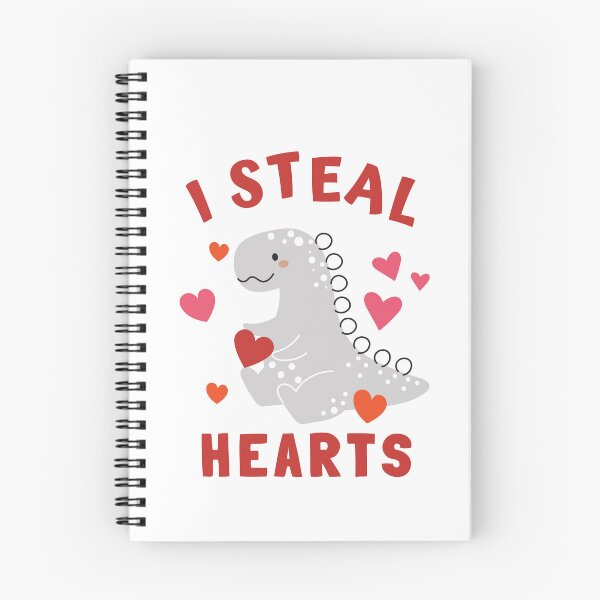 Item preview, I Steal Hearts Dinosaur (Valentines Gift For Kids) designed and sold by i-longmanshop.
