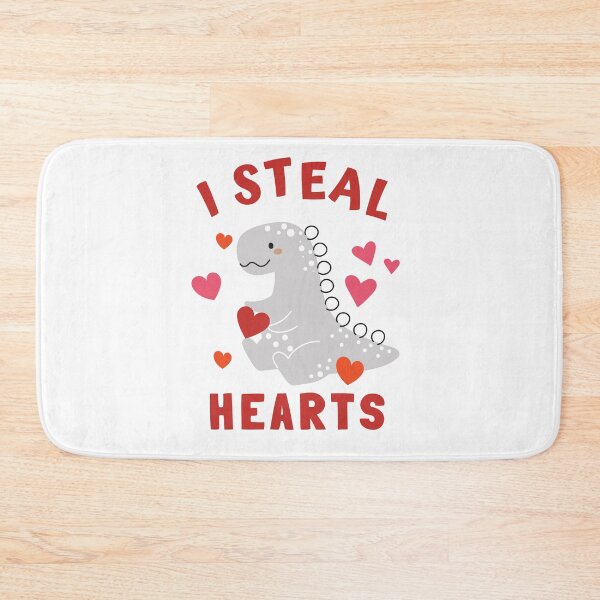 Item preview, I Steal Hearts Dinosaur (Valentines Gift For Kids) designed and sold by i-longmanshop.
