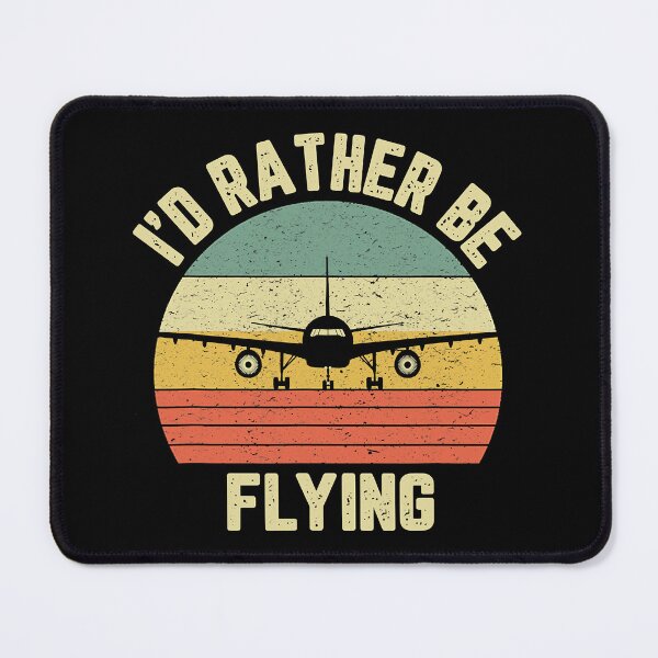 Item preview, Pilot I'd Rather Be Flying Airplane Pilot designed and sold by anthonymark14.