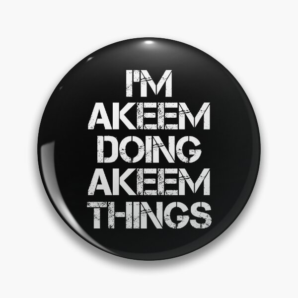 Item preview, Akeem Name T Shirt - I'm Akeem Doing Akeem Things Name Gift Item Tee designed and sold by chezeva.