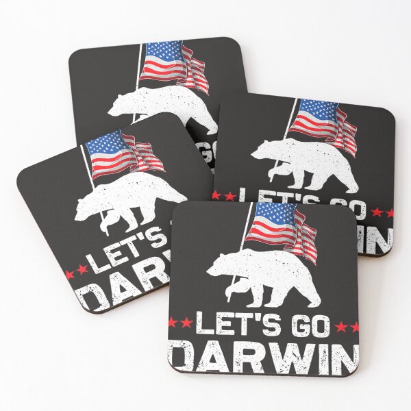 Item preview, Let_s Go Darwin  Bear US Flag  designed and sold by Natasha Webb.