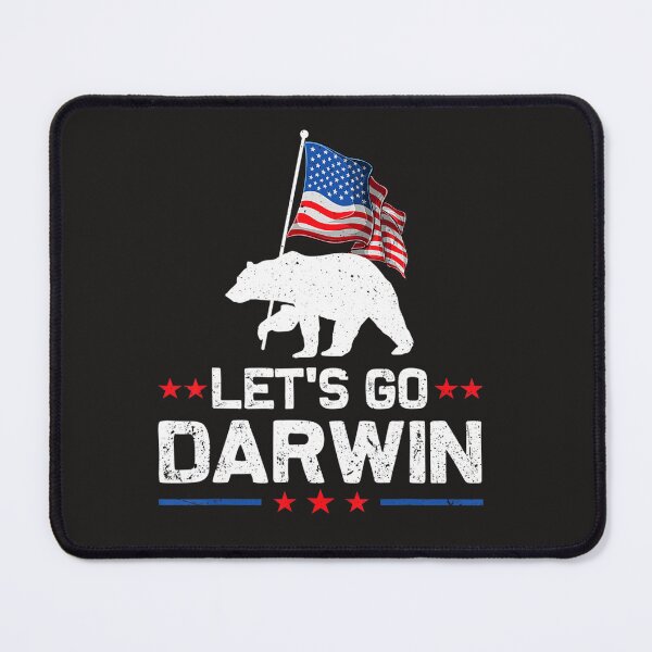 Item preview, Let_s Go Darwin Bear US Flag designed and sold by Natasha Webb.