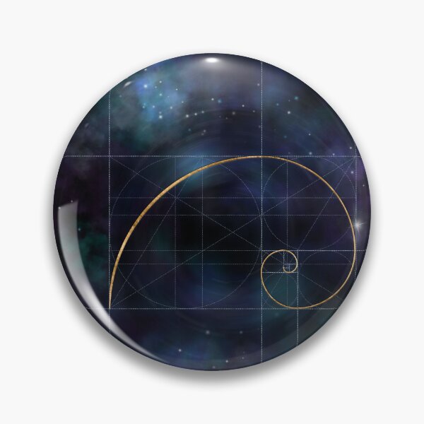 Item preview, Golden Spiral - Sacred Geometry designed and sold by k9printart.
