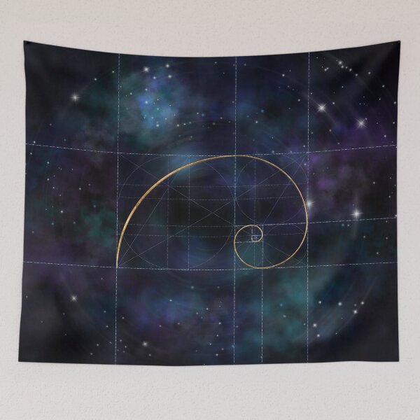 Item preview, Golden Spiral - Sacred Geometry designed and sold by k9printart.