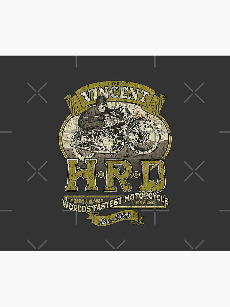 Disover Vincent HRD Motorcycles 1928 Tapestry