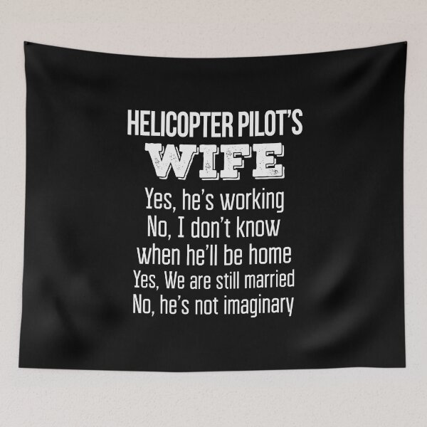 Item preview, Helicopter Pilot's Wife Funny designed and sold by anthonymark14.
