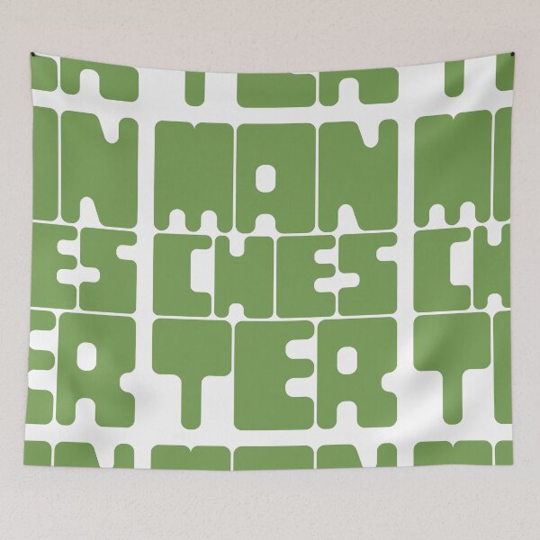 Item preview, Manchester - Foliage Green designed and sold by boxedspaper.