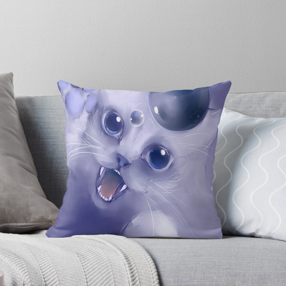 Item preview, Throw Pillow designed and sold by RikIka.