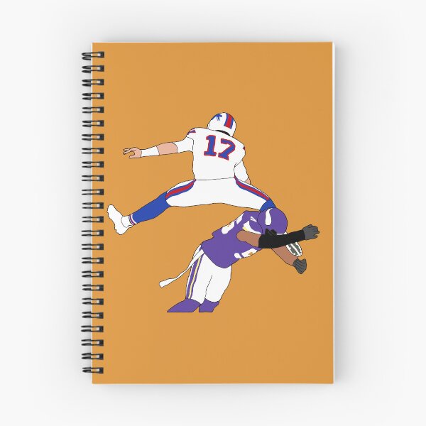 Item preview, Buffalo Bills Josh Allen Hurdle  designed and sold by Natasha Webb.
