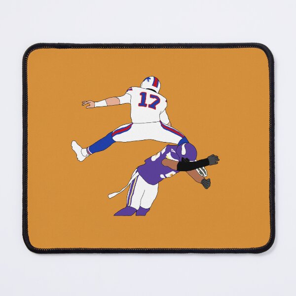 Item preview, Buffalo Bills Josh Allen Hurdle  designed and sold by Natasha Webb.