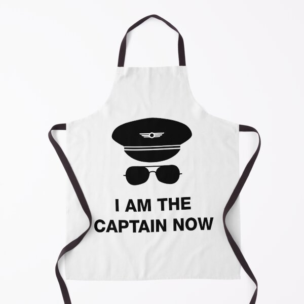 Item preview, I am the Captain Now funny pilot designed and sold by anthonymark14.