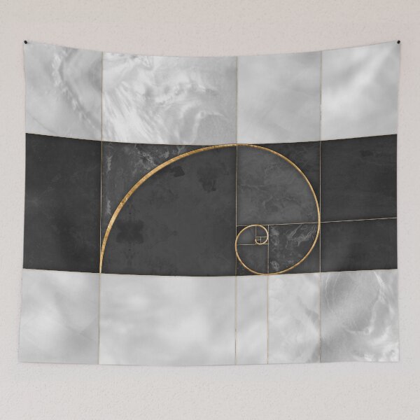 Item preview, Golden Spiral - Sacred Geometry designed and sold by k9printart.