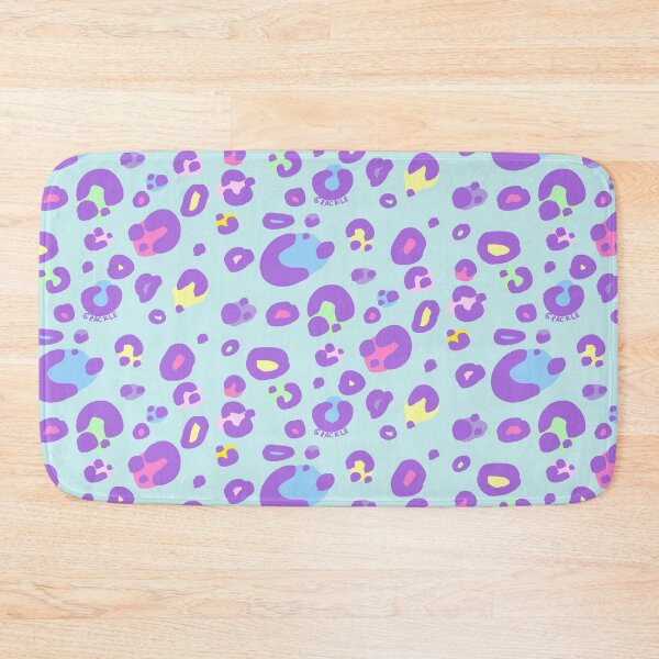 Item preview, 80s Pastel Rainbow Leopard Print designed and sold by JanGrackle.