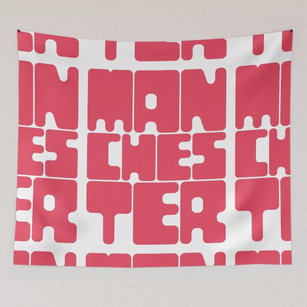 Item preview, Manchester - Paradise Pink designed and sold by boxedspaper.