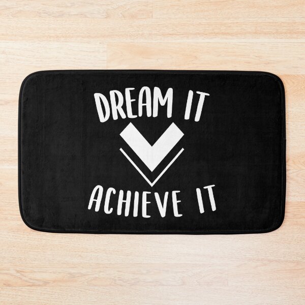 Item preview, Dream it achieve it Motivation Affirmation Message designed and sold by Rebecca-Cruz.