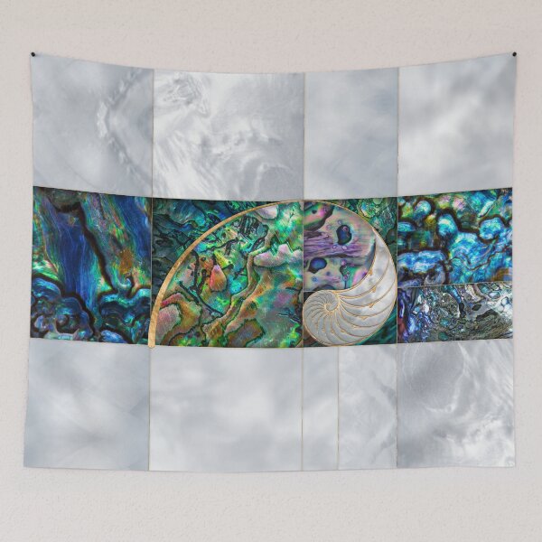Item preview, Nautilus Shell - Abalone and Pearl designed and sold by k9printart.